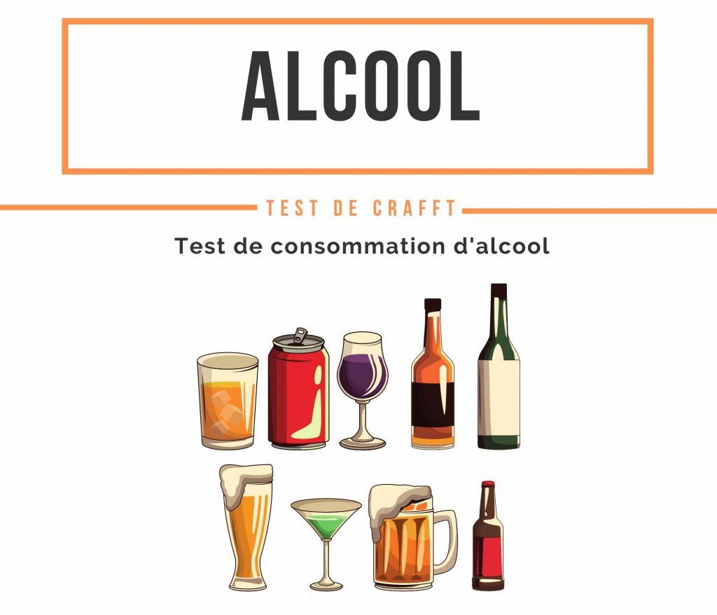 test sur la consommation d'alcool